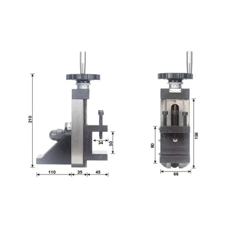Vertical plate lathe milling - vertical,